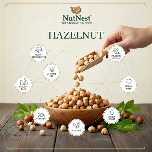 Hazelnuts  Premium Quality (اعلیٰ معیار ہیزل نٹ)